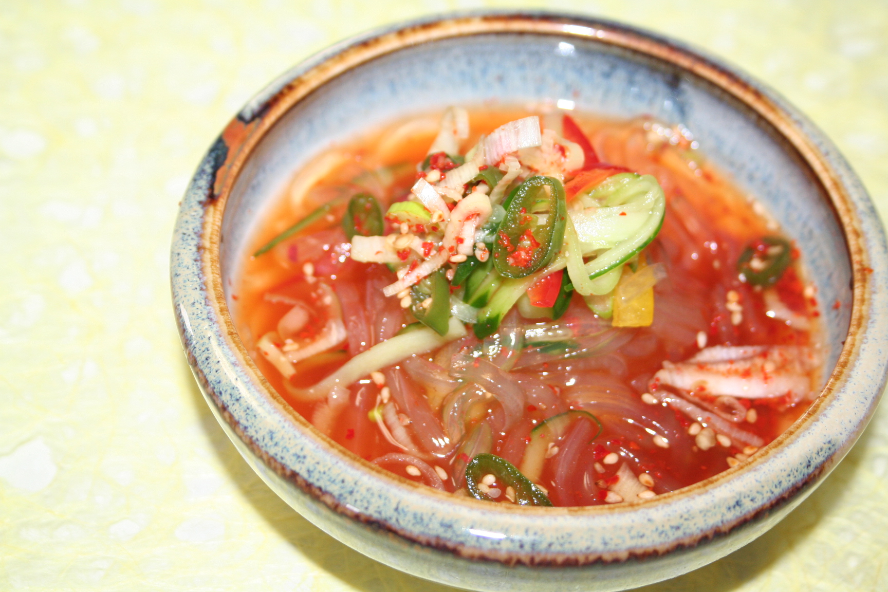 夏の韓国味ところてん冷スープレシピ 우뭇가시리냉국 韓国料理店に負けない韓国家庭料理レシピ 眞味